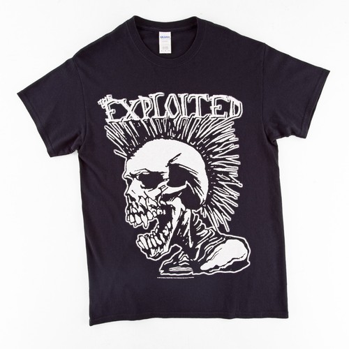 The exploited mohican skull - exploited,