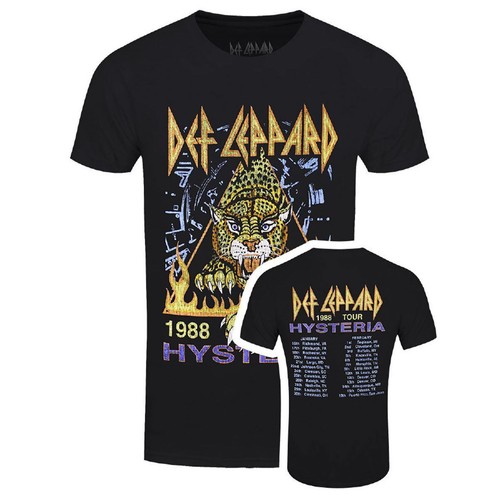 Def leppard shirt hysteria - leppard, t-shirt