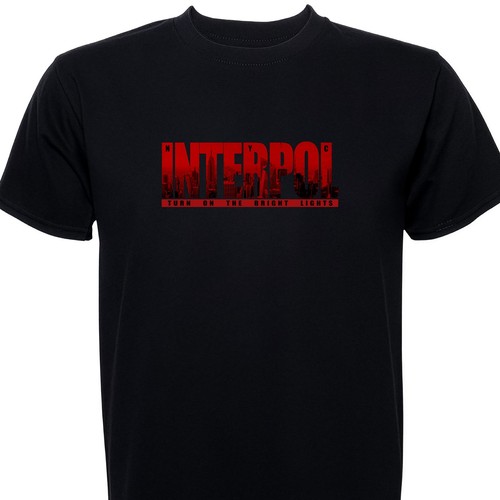 Interpol shirt nyc - nyc, tribute