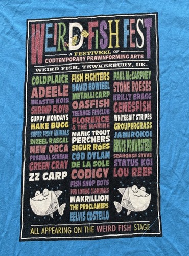 Weird fish fest shirt - fish, t-shirt