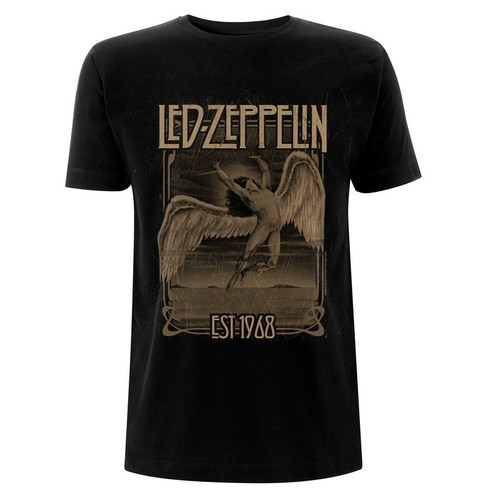 Led zeppelin shirt faded - t,
