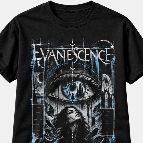 Evanescence shirt gothic - evanescence,