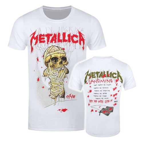 Metallica shirt one landmine - metallica,