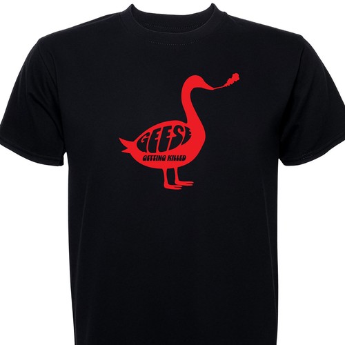Geese band getting killed - getting,
