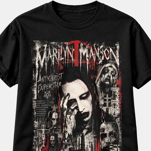 Marilyn manson shirt - marilyn,