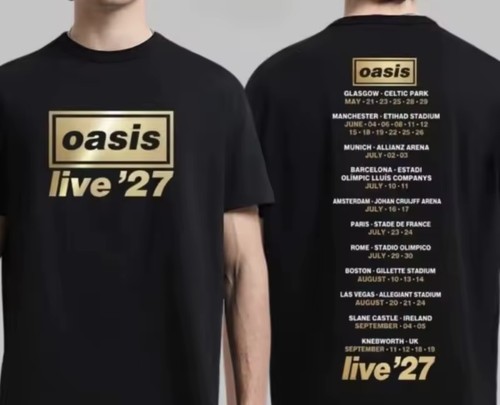 Oasis live men s - men’s, rock