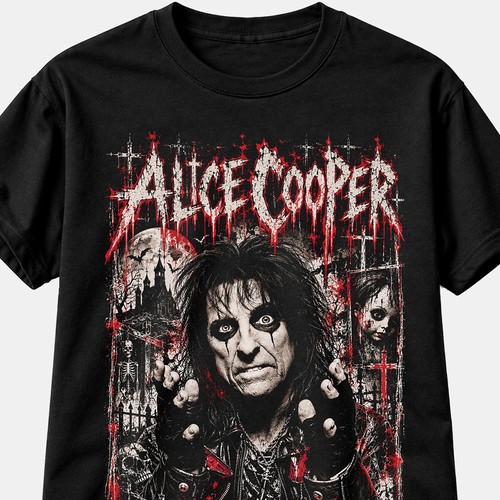Alice cooper shirt rock band - cooper,