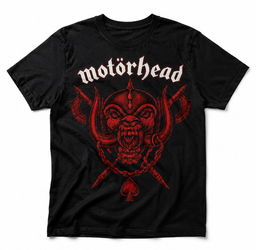 Motorhead snaggletooth black - motorhead,